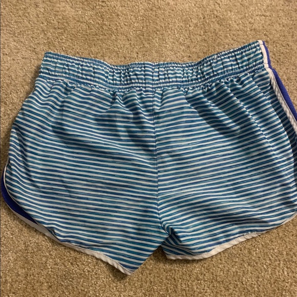 So Brand blue and white striped athletic shorts - Picture 2 of 3